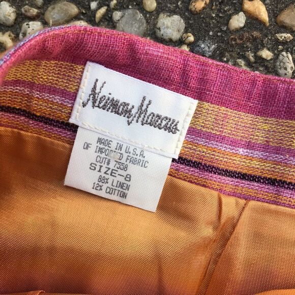 Vintage Neiman Marcus Southwest wrap concho skirt - Picture 3 of 5